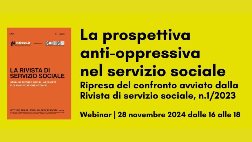 La prospettiva anti-oppressiva nel servizio sociale