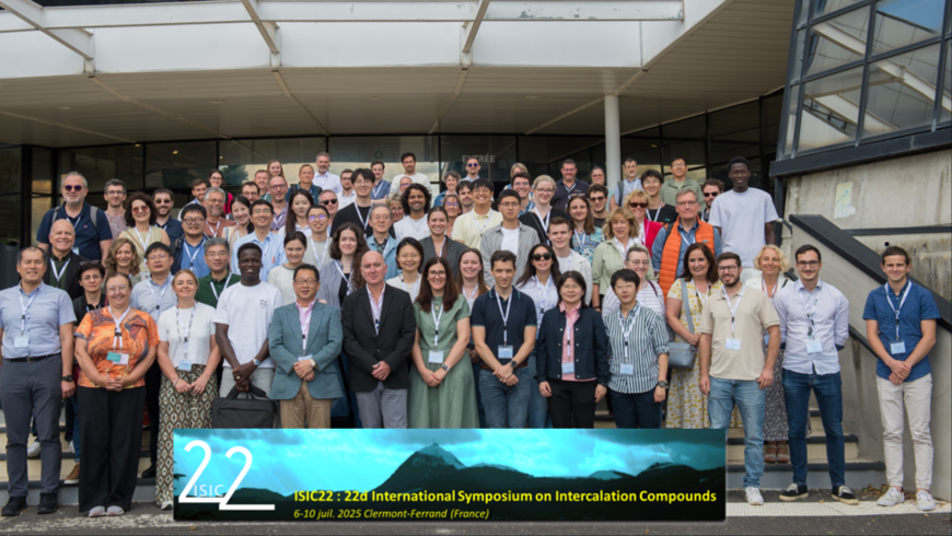 La prof.ssa Chiara Bisio del DISIT apre a Clermont-Ferrand il 22° Simposio Internazionale sui Composti di Intercalazione