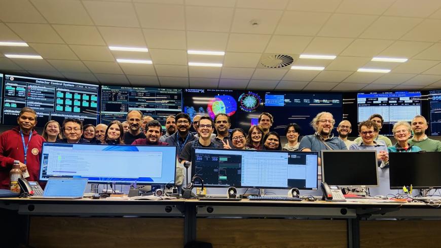 La Control room di ALICE nel novembre 2025