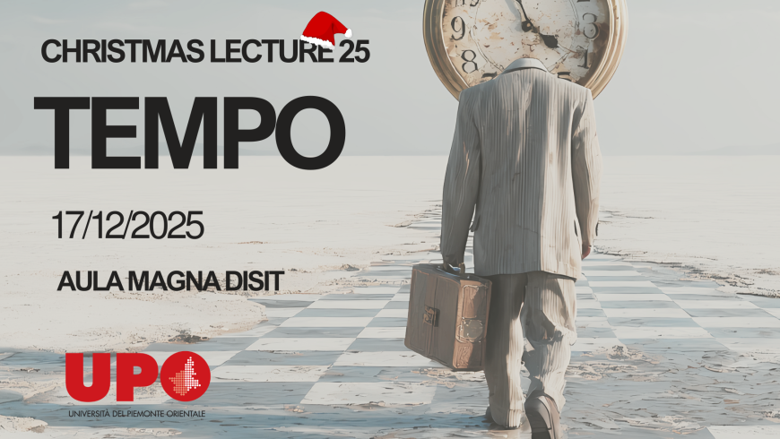 Christmas Lecture 2025 dell'Università del Piemonte Orientale