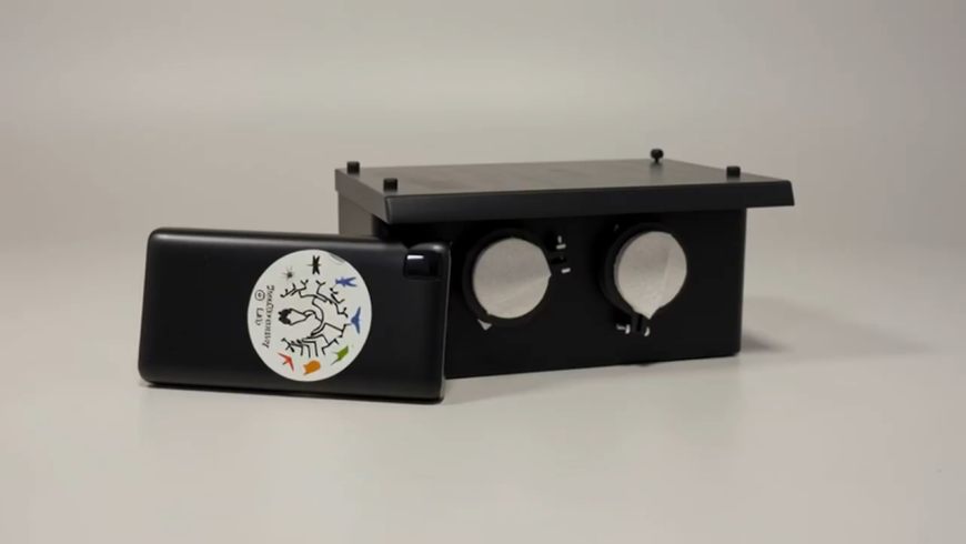 Prototipo del campionatore di e-DNA