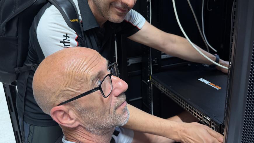 La posa dello switch